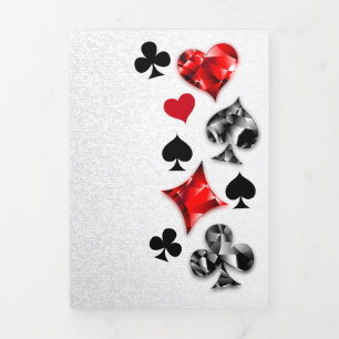 Poker Speler Gambler Spelen Kaart Suits Las Vegas