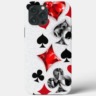 Poker Speler Gambler Spelen Kaart Suits Las Vegas Case-Mate iPhone Case