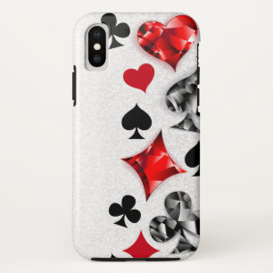 Poker Speler Gambler Spelen Kaart Suits Las Vegas Case-Mate iPhone Case