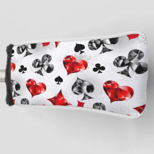 Poker Speler Gambler Spelen Kaart Suits Las Vegas Golfheadcover