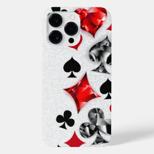 Poker Speler Gambler Spelen Kaart Suits Las Vegas iPhone 14 Pro Max Hoesje