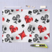 Poker Speler Gambler Spelen Kaart Suits Las Vegas Tissuepapier (Craft)