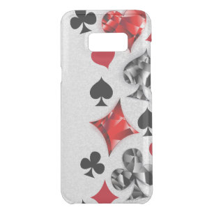 Poker Speler Gambler Spelen Kaart Suits Las Vegas Get Uncommon Samsung Galaxy S8 Plus Case