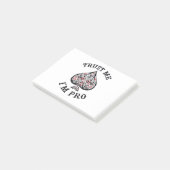 Poker Speler Grappige Quote Ontwerp Post-it® Notes (Schuin)