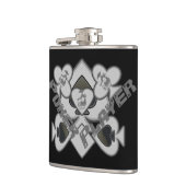 Poker Speler Koele Aangepast Heupfles (Links)