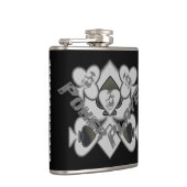 Poker Speler Koele Aangepast Heupfles (Rechts)