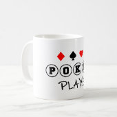 Poker Speler Mok (Voorkant links)
