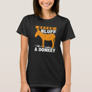 Poker Speler Nooit Ezel Een Vis Casino  Texas Hol T-shirt