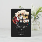 Poker Spelkaart, casino Hartelijk dank Kaart (Staand voorkant)