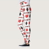 Poker spelkaarten leggings (Links)