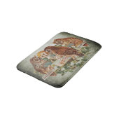 Poker Spellend Owls  Illustratie Badmat (Gekanteld)