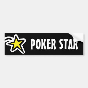 Poker Star-Bumpersticker Bumpersticker