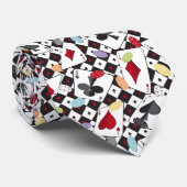 Poker Stropdas (Opgerold)