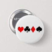 Poker Suits Button (Voorkant /achterkant)
