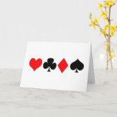 Poker Suits Kaart (Gele Bloem)