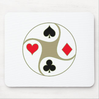 Poker Suits Mousepad Muismat