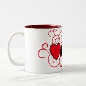 Poker Swirls Suits mok (Links)