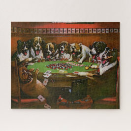 Poker Sympathie Honden spelen poker Coolidge 1903  Legpuzzel