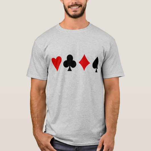 Poker T-shirt (Voorkant)