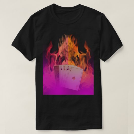 poker t-shirt (Design voorkant)