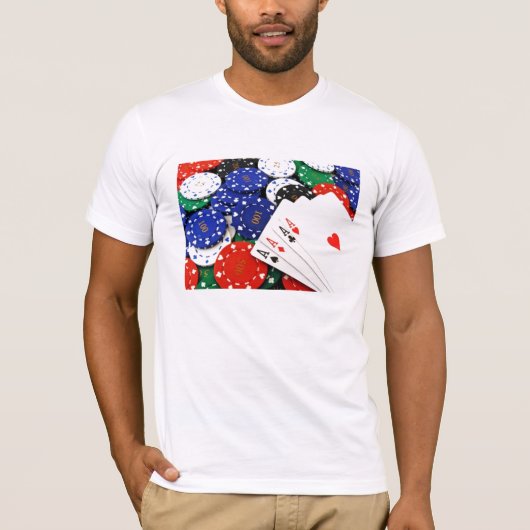 Poker T-shirt (Voorkant)