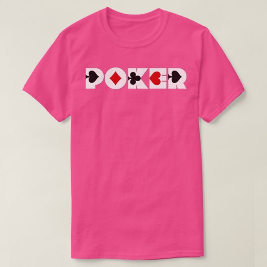 Poker T-shirt (Design voorkant)