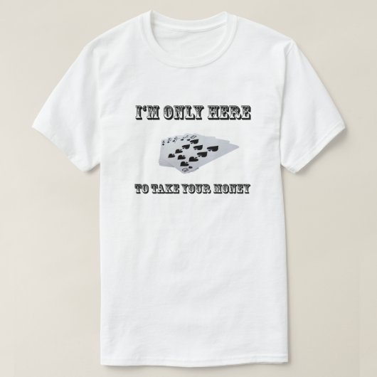 Poker T-Shirt (Design voorkant)