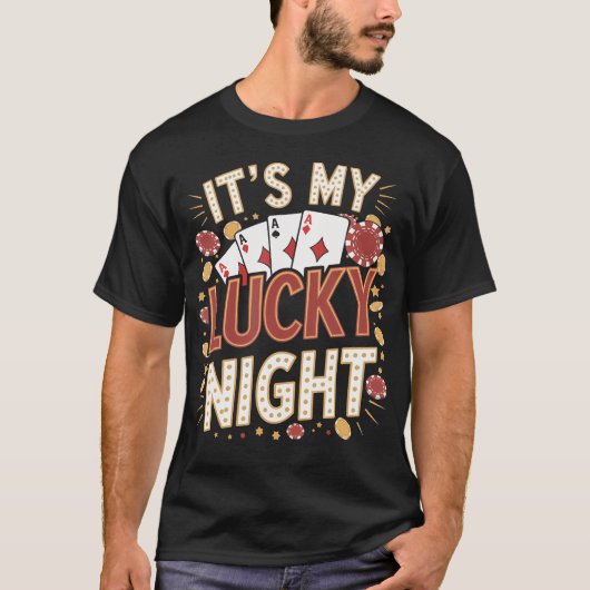 Poker T-shirt (Voorkant)