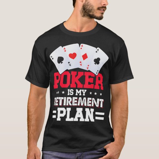Poker T-shirt (Voorkant)