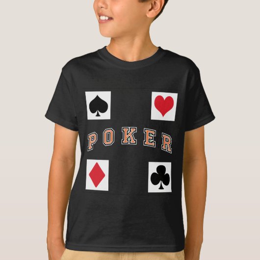 Poker T-shirt (Voorkant)