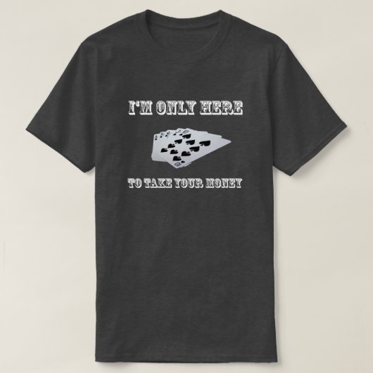 Poker T-shirt (Design voorkant)