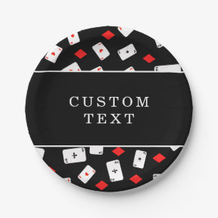 Poker Th-Kaart die wordt geacht af te spelen en Re Papieren Bordje