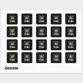 Poker That Is What I Play Vierkante Sticker (Vel)