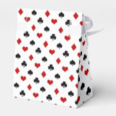 Poker Thema | Kaart spelen Thema Bedankdoosjes (Achterkant)