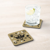 Poker thema Lucky Bier Onderzetter (Rechterzijde)