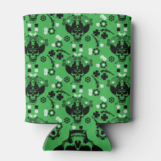 Poker thema Lucky Blikjeskoeler (Achterkant)