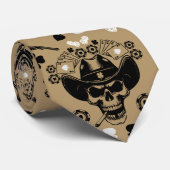 Poker thema Lucky Stropdas (Opgerold)