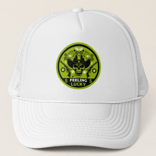 Poker thema Lucky Trucker Pet (Voorkant)