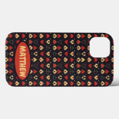 Poker Thema Speelkaarten Cadeau iphone Hoesje Case (Achterkant (horizontaal))