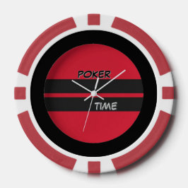 Poker Tijd Rood Zwart Poker Chips