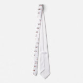 Poker tot het T-shirt pijn doet Stropdas (Achterkant)