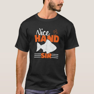 Poker Vis Nice Hand Meneer Gokker Texas Holdem Pla T-shirt