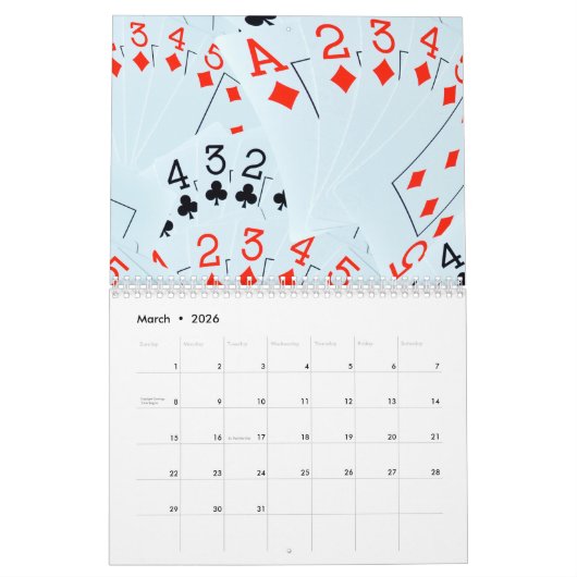 Poker Winner Winner Chicken Dinner, kalender 2023 (Mar 2026)