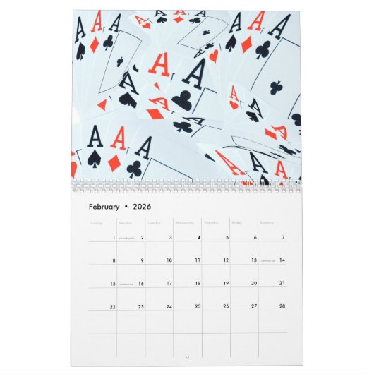 Poker Winner Winner Chicken Dinner, kalender 2023 (Feb 2026)