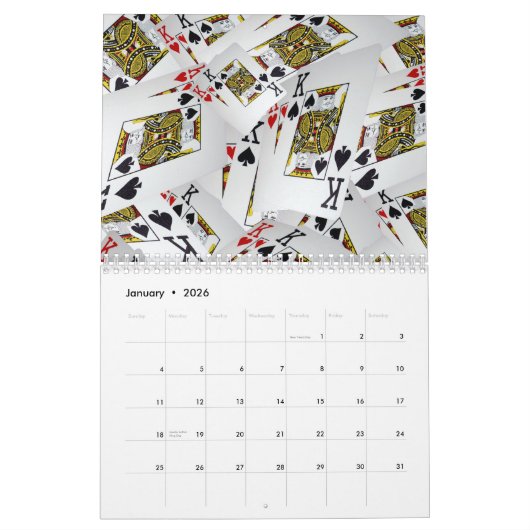 Poker Winner Winner Chicken Dinner, kalender 2023 (Jan 2026)