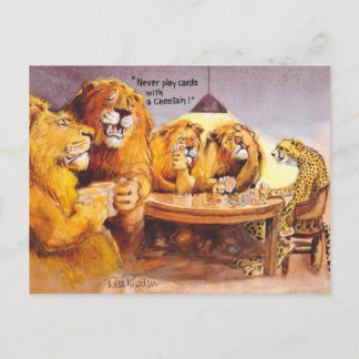 Pokeradvies Briefkaart