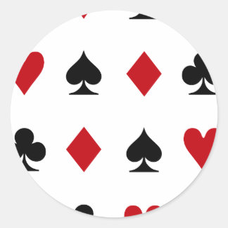 Pokeradvies Ronde Sticker
