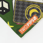 Pokerafdrukken Fleece Deken (Hoek)