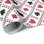 Pokercard Thema Inpakpapier (Rol Hoek)