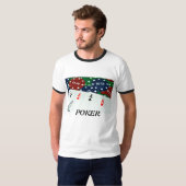 POKERCARDS FOTO'S T-SHIRT (Voorkant volledig)
